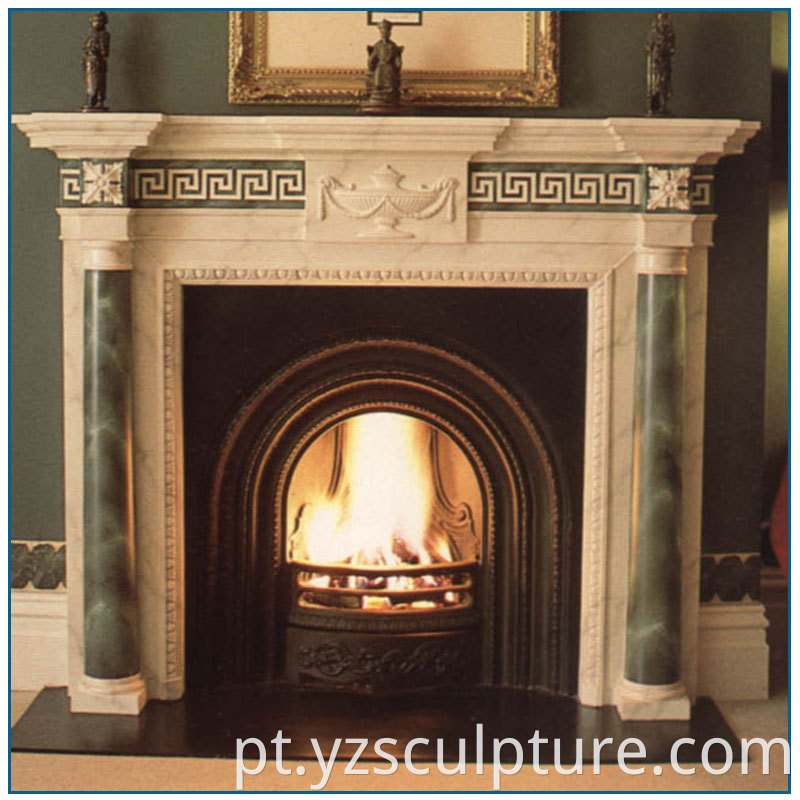 Marble Fireplace Mantel